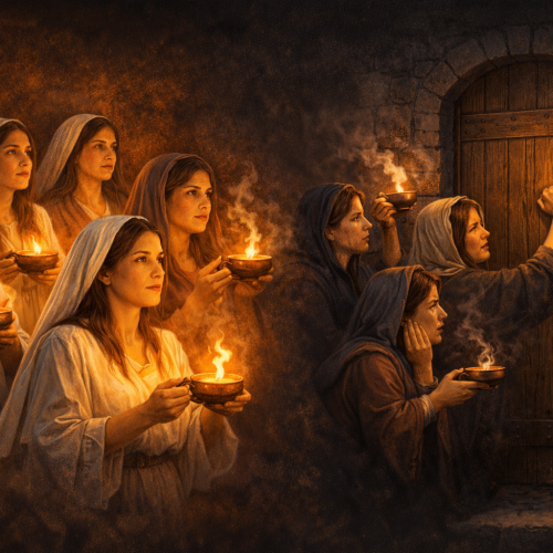 Você está preparado para encontrar com o noivo?